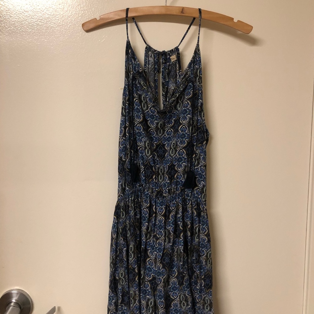 Green and Blue Romper